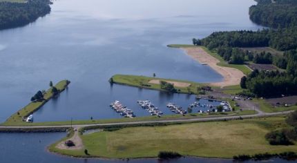 Larry Jewett's livelihood revolves around the marina at Mactaquac Provincial Park, which he owns. Photo: Courtesy of Larry Jewett